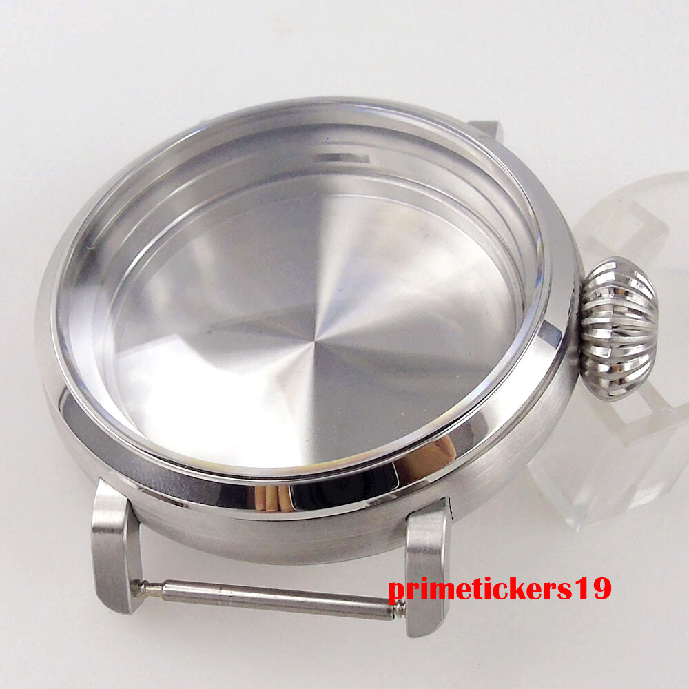 46mm Big Cusn8 Real Bronze Watch Case Sapphire Fit NH35 NH36 ETA2824 PT5000 Movt
