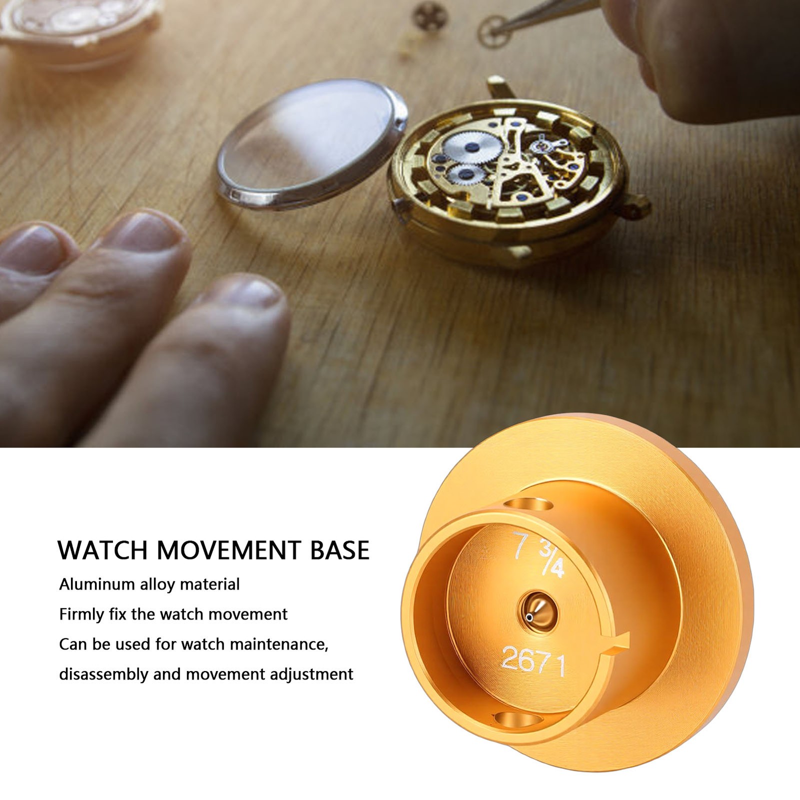 Watch Movement Holder Base For ETA 2671 Caliber Repair