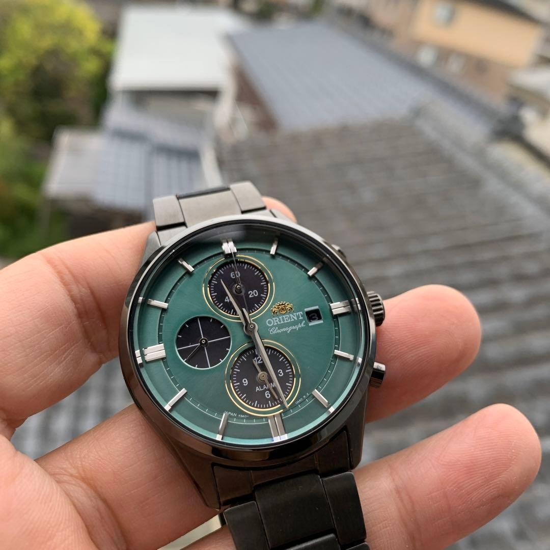 Orient Contemporary Solar Chronograph New