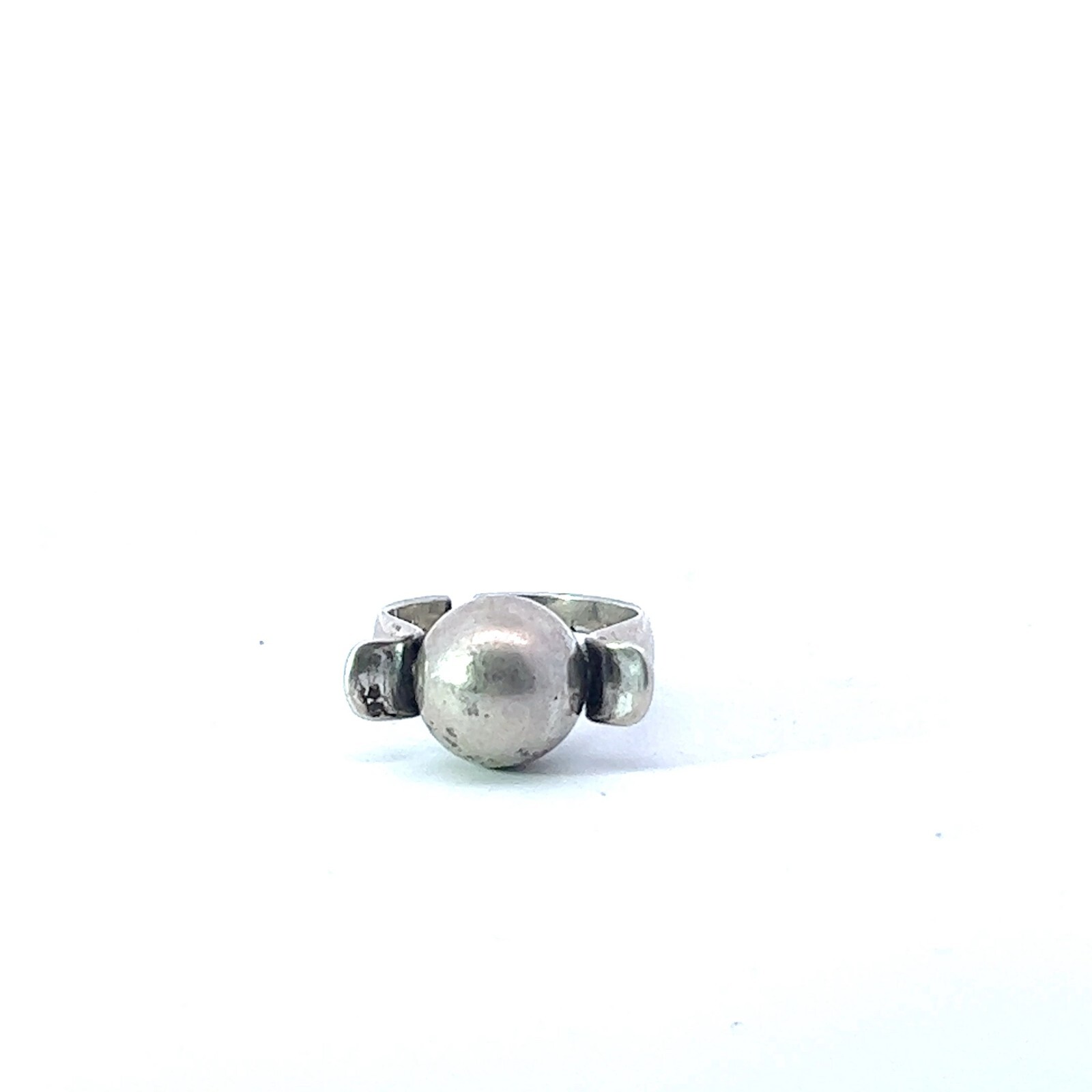 Sterling Silver 10.9mm Ball Ring