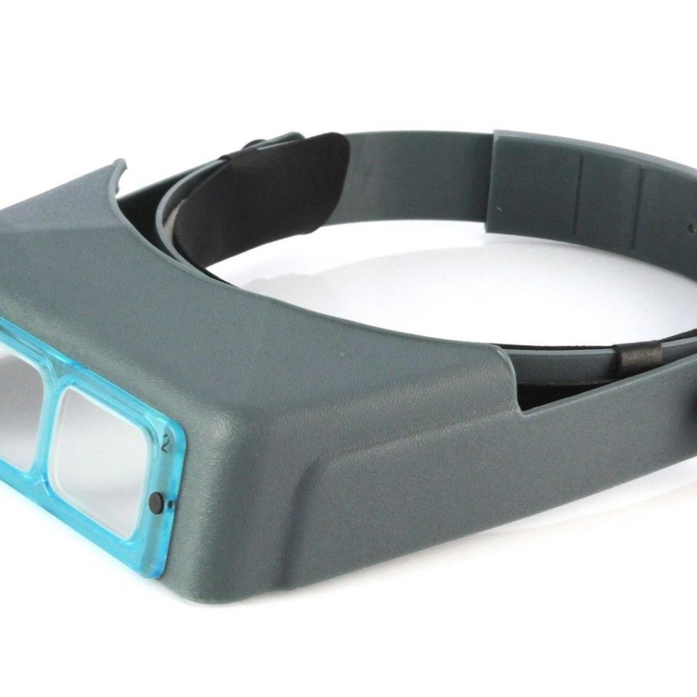 Head-Mounted Magnifier with Interchangeable Lenses for Jewelry and Crafts Top