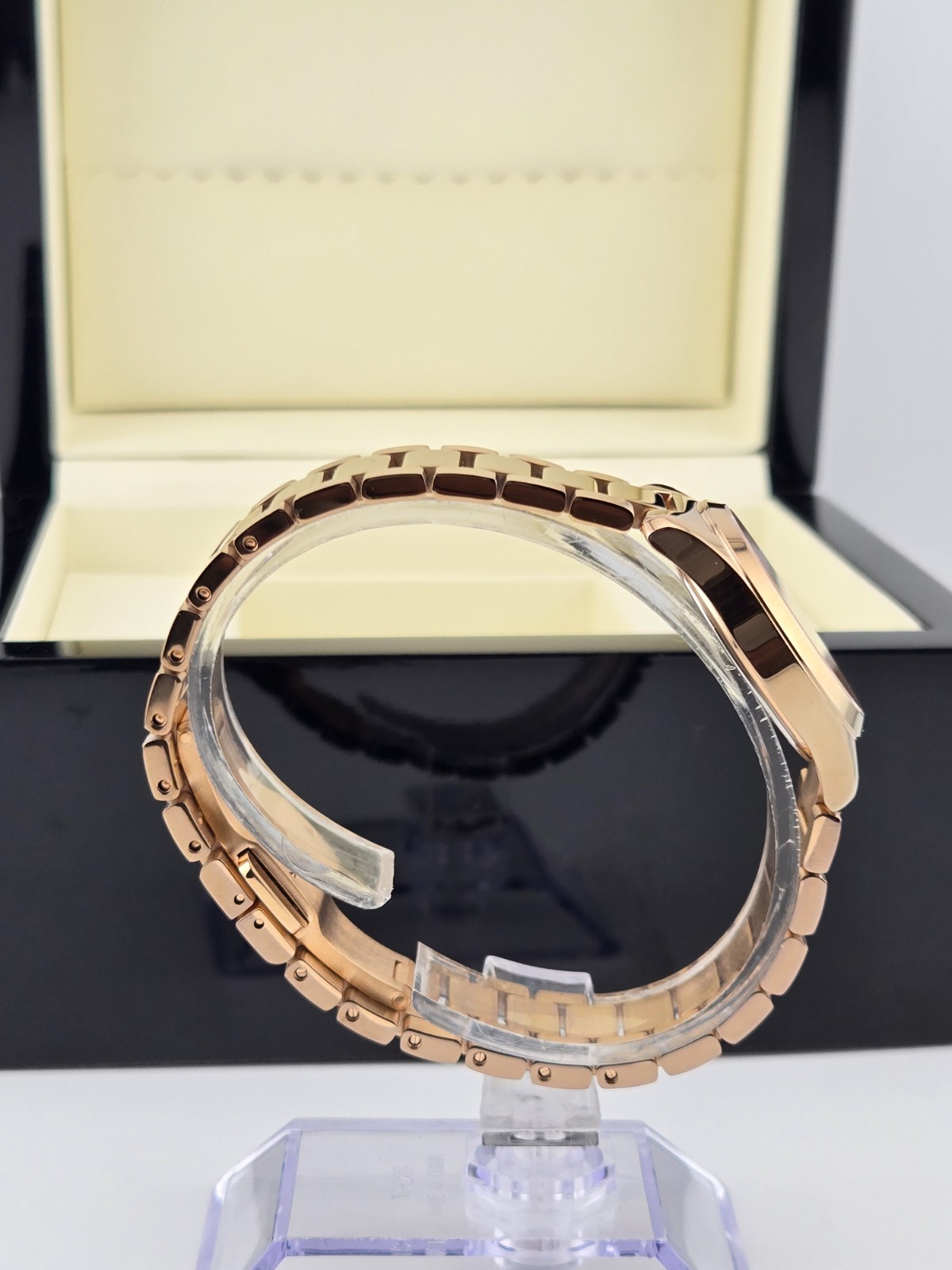 Gucci Women’s G-Timeless Gold Tone Watch Refurbished – YA126567 ($1010 MSRP)
