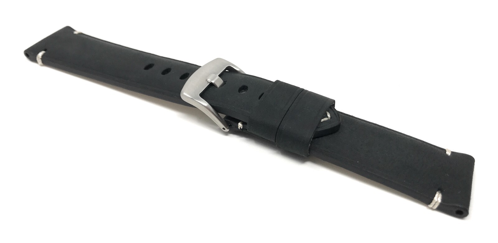 24mm Leather Watch Band Strap for Armand Nicolet JH9, Melrose SH5, S05-3