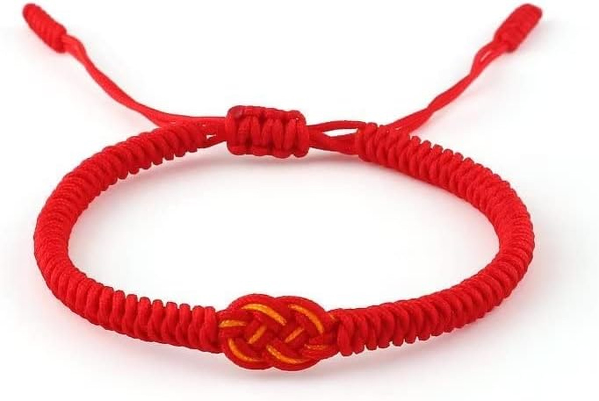 Red Black Mix White Infinity Love Multicolor Lucky Bracelet for Men Women Tibeta