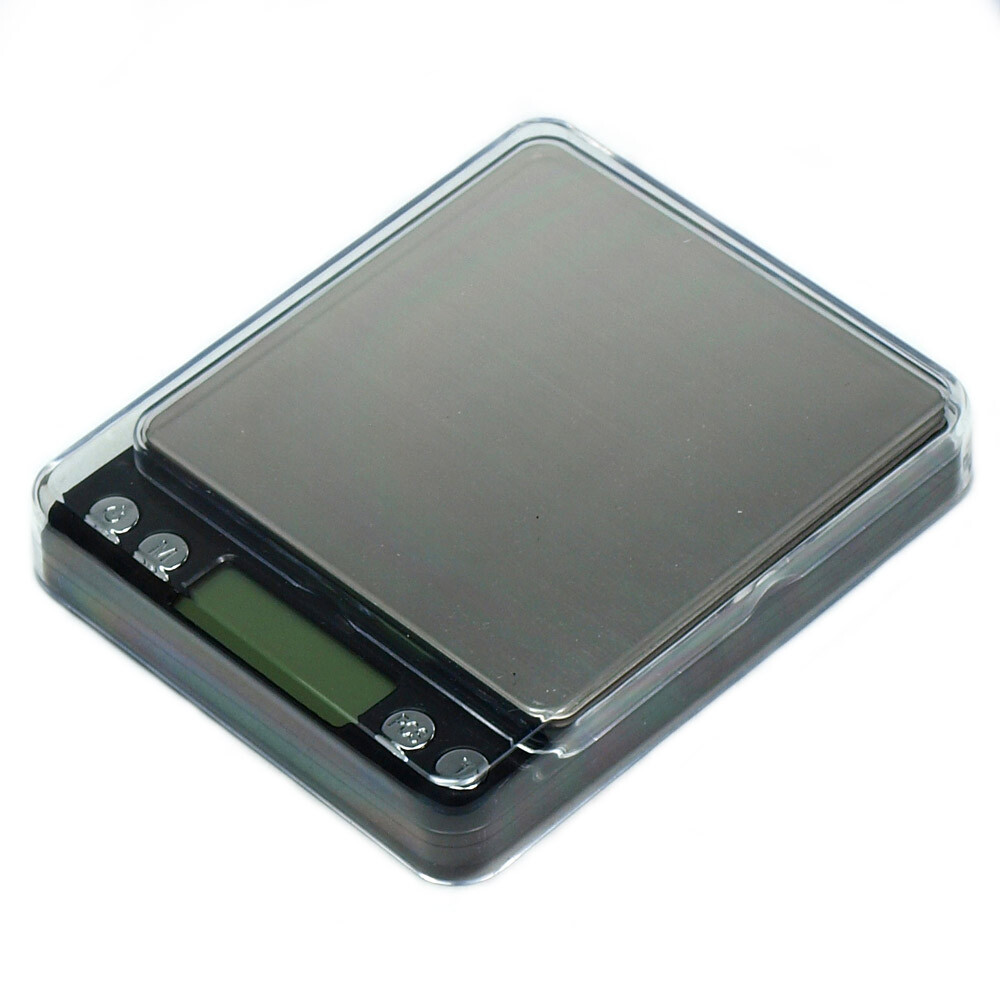 ACCT-500 500g x 0.01g Digital Scale Precision Weighing Counting Scale/Tray Black