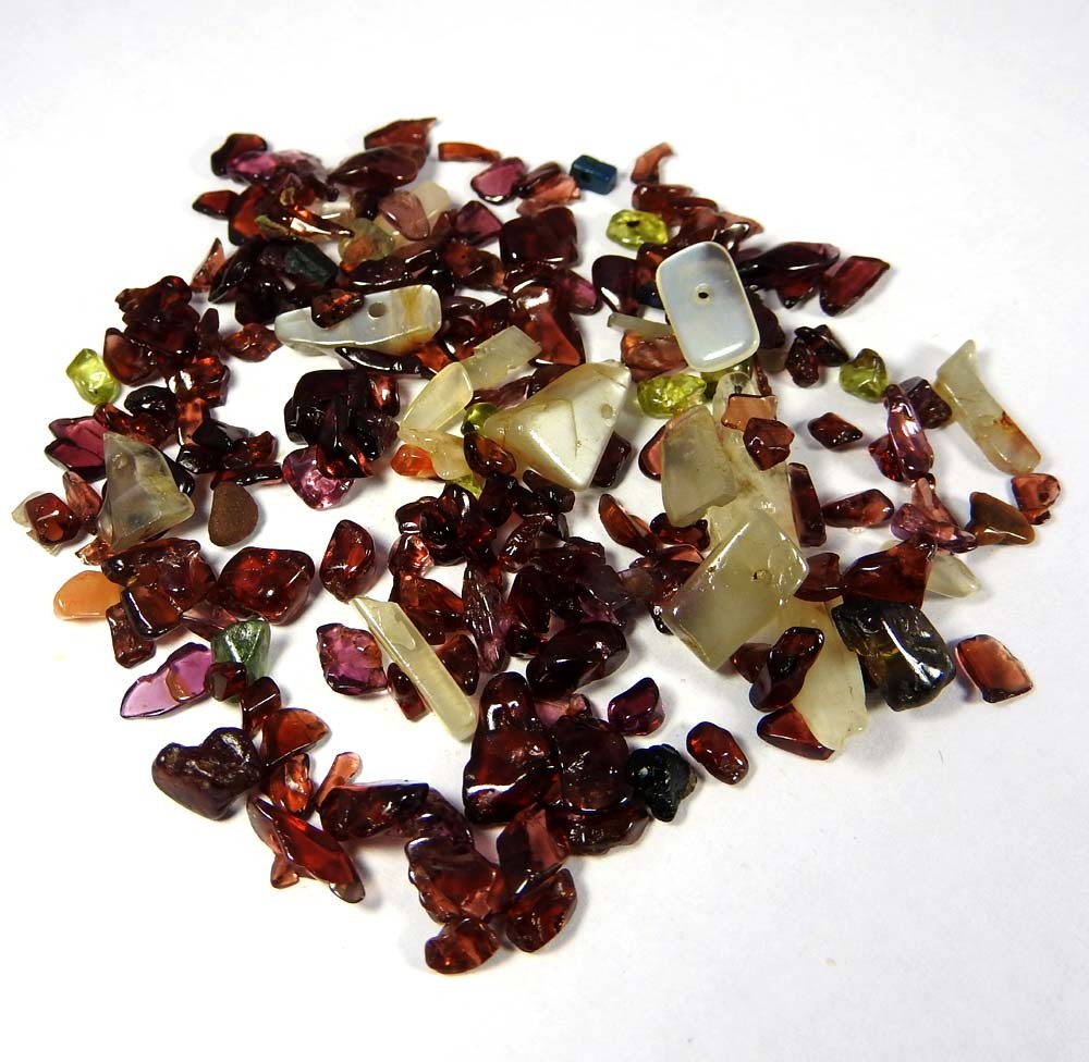 93.45 Ct Natural Raw Garnet Loose Gemstone Rough Crystal Specimen Gem Lot