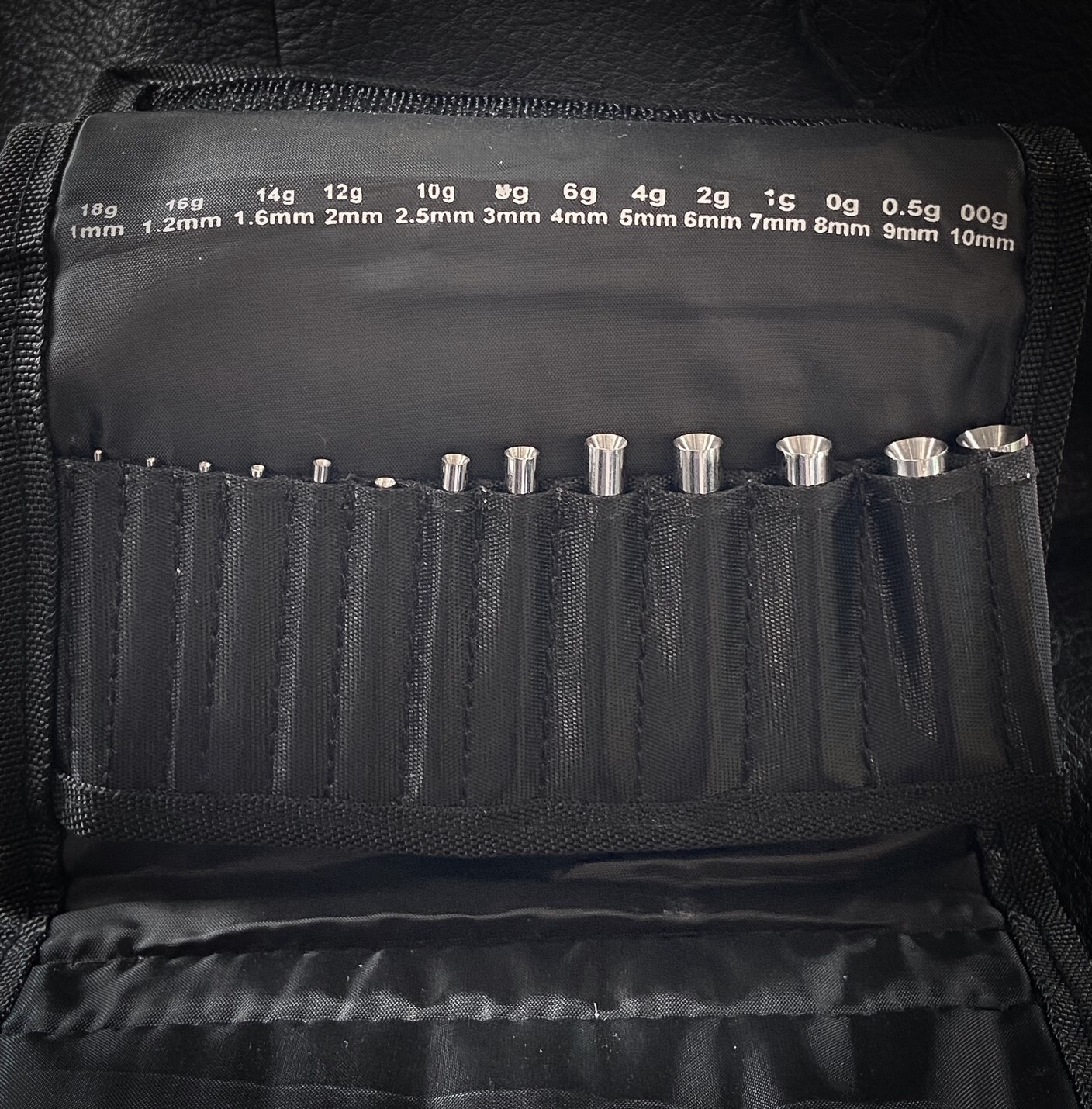 Insertion Taper 13pc Set Calor Style 18g-00g 1mm-10mm Expanders Lobe Expansion