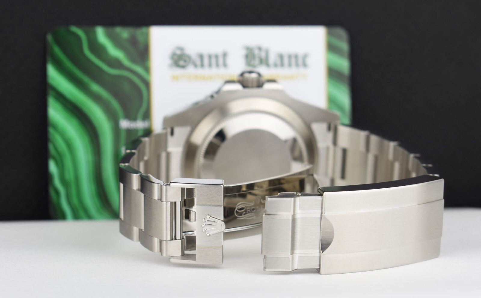 ROLEX 41mm 2023 SS SUBMARINER MK 2 Green Bezel “KERMIT” 126610LV SANT BLANC