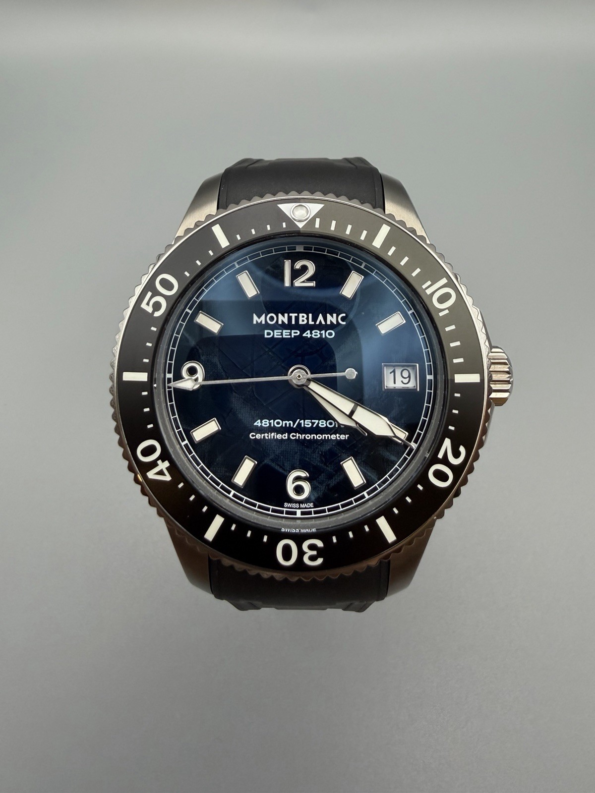 2025 MONTBLANC ICED SEA 0 OXYGEN DEEP 4810 (Ref MB1356t34)
