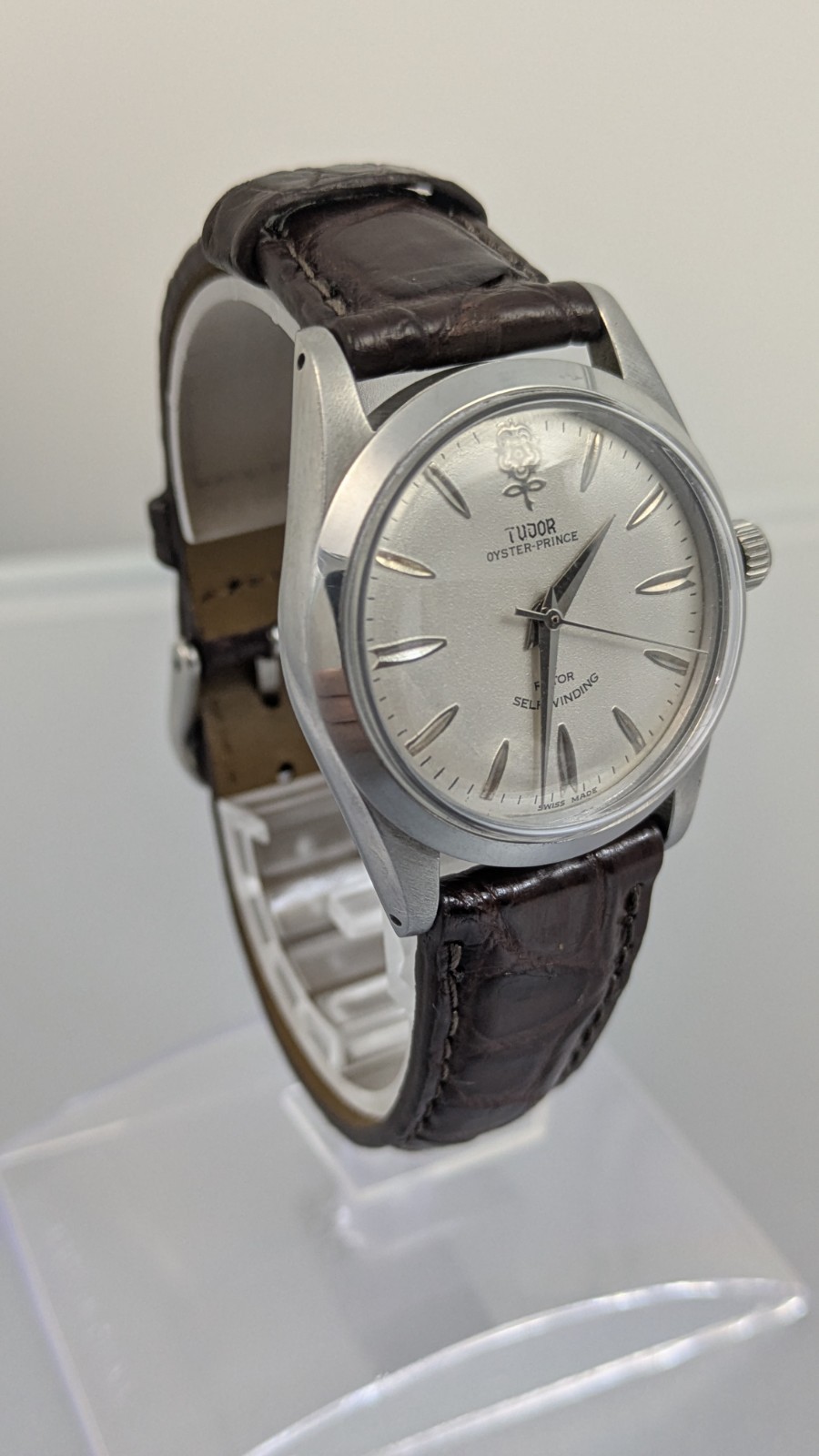 TUDOR Oyster Prince Ref.7964 Rotor Self-Winding Silver Dial Vintage Automatic Wa