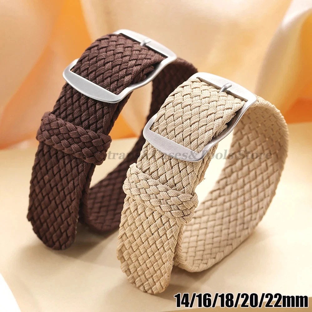 Woven Canvas Watch Strap for Omega Perlon 14 16 18 20 22mm Sport Bracelet New
