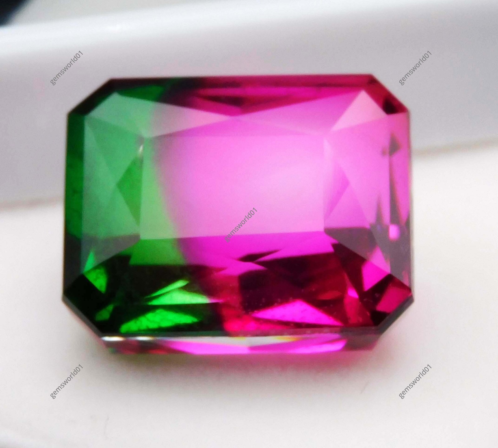 48 Ct Natural Pitambari Sapphire Excellent Emerald Cut Certified Loose Gemstone