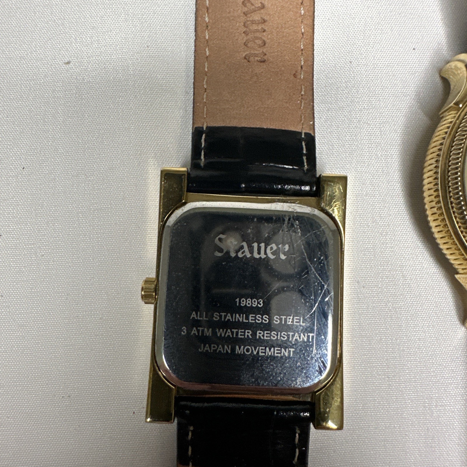Stauer Men’s Watch Lot Of 3 See Pics, Need Batteries