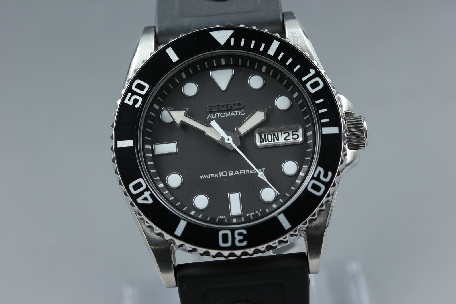 [Near MINT] Seiko 7S26-0040 40mm Black Dial Day Date Automatic Men’s Watch