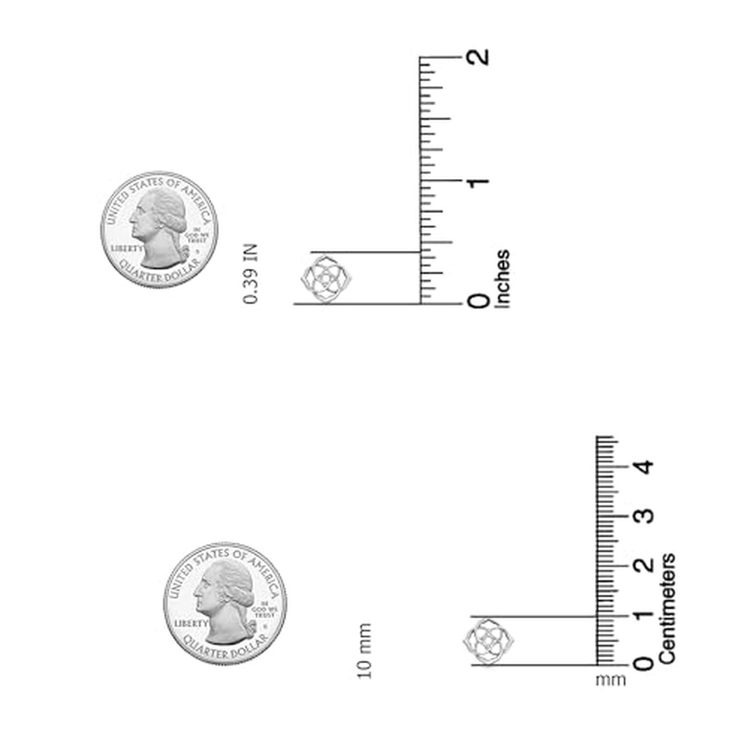 LeCalla 925 Sterling Silver Knot Stud Earrings Jewelry | Italian Design Love …