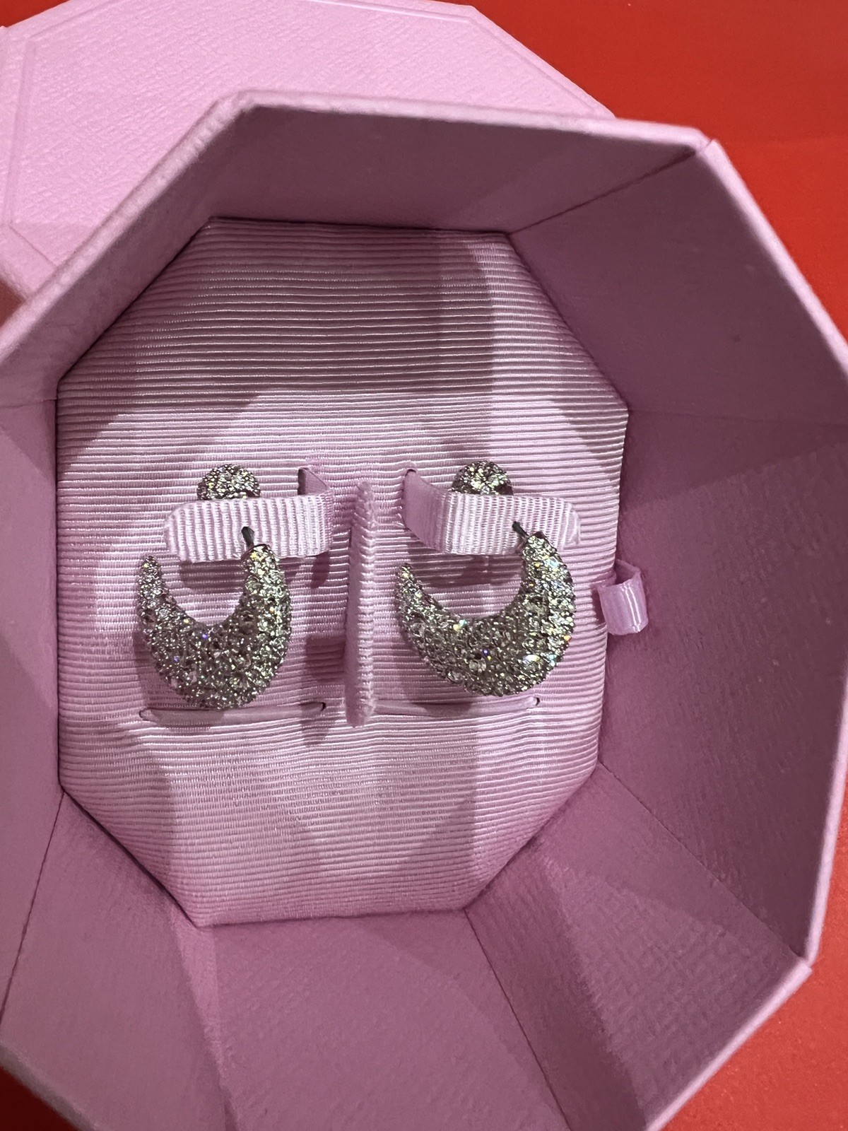 SWAROVSKI Sublima Luna Moon drop earrings Rrp £169.00 5666179 + bag💕❤️