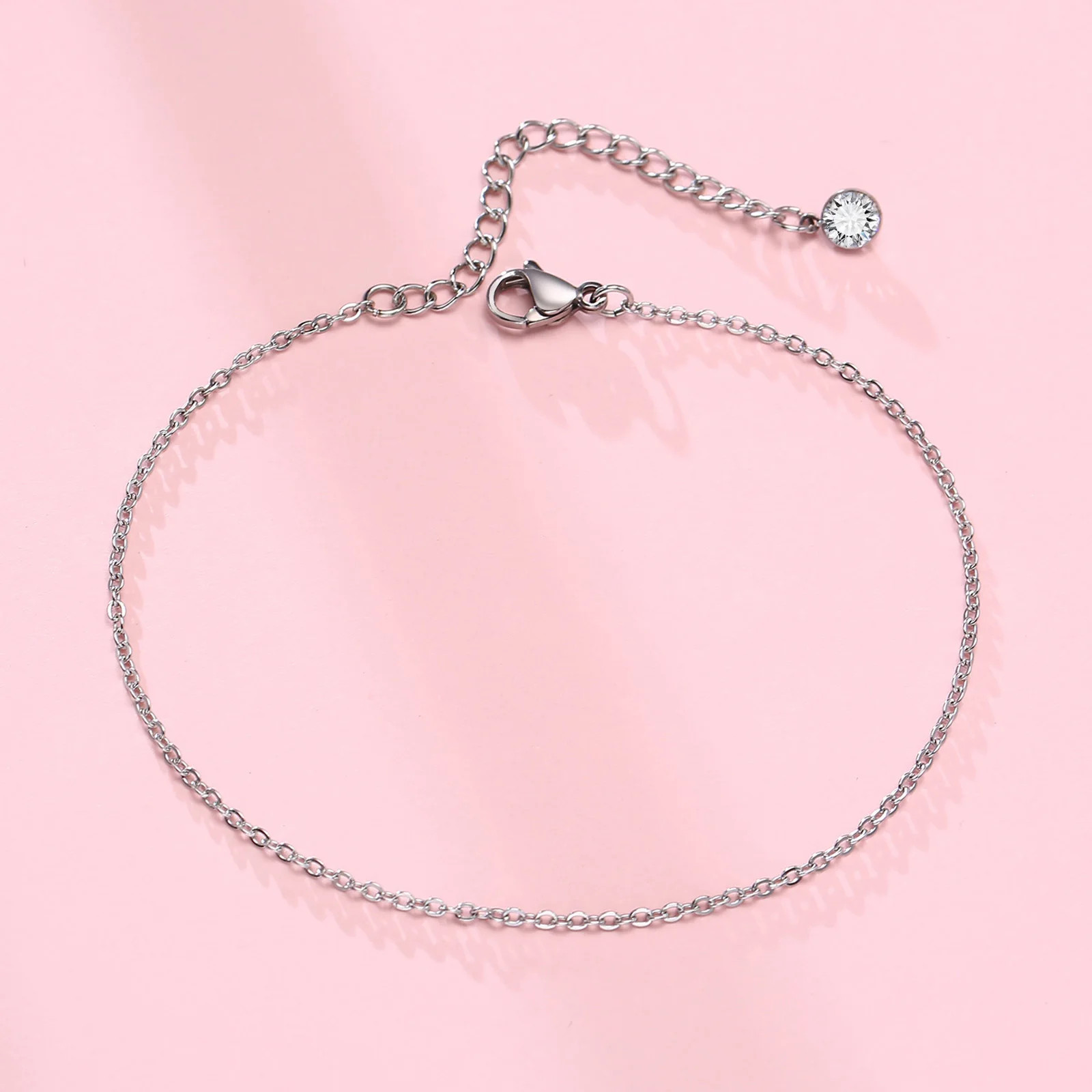 Figaro Chain Anklet,Figaro Chain Ankle Bracelet for Men Women,Everyday Dainty An