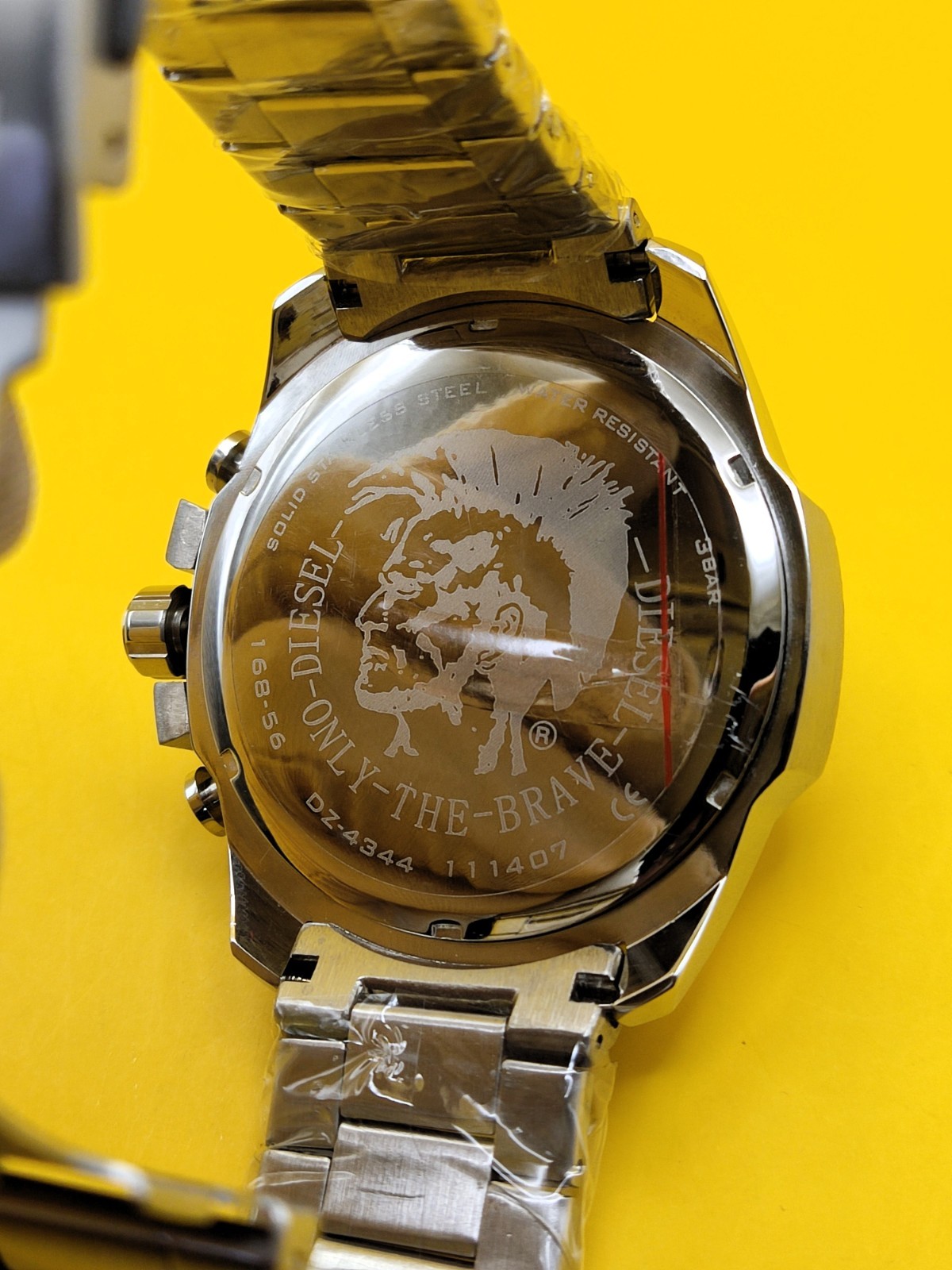 Premium Diesel Only The Brave 10 Bar Black Dial Refurbished Men’s Wrist Watch
