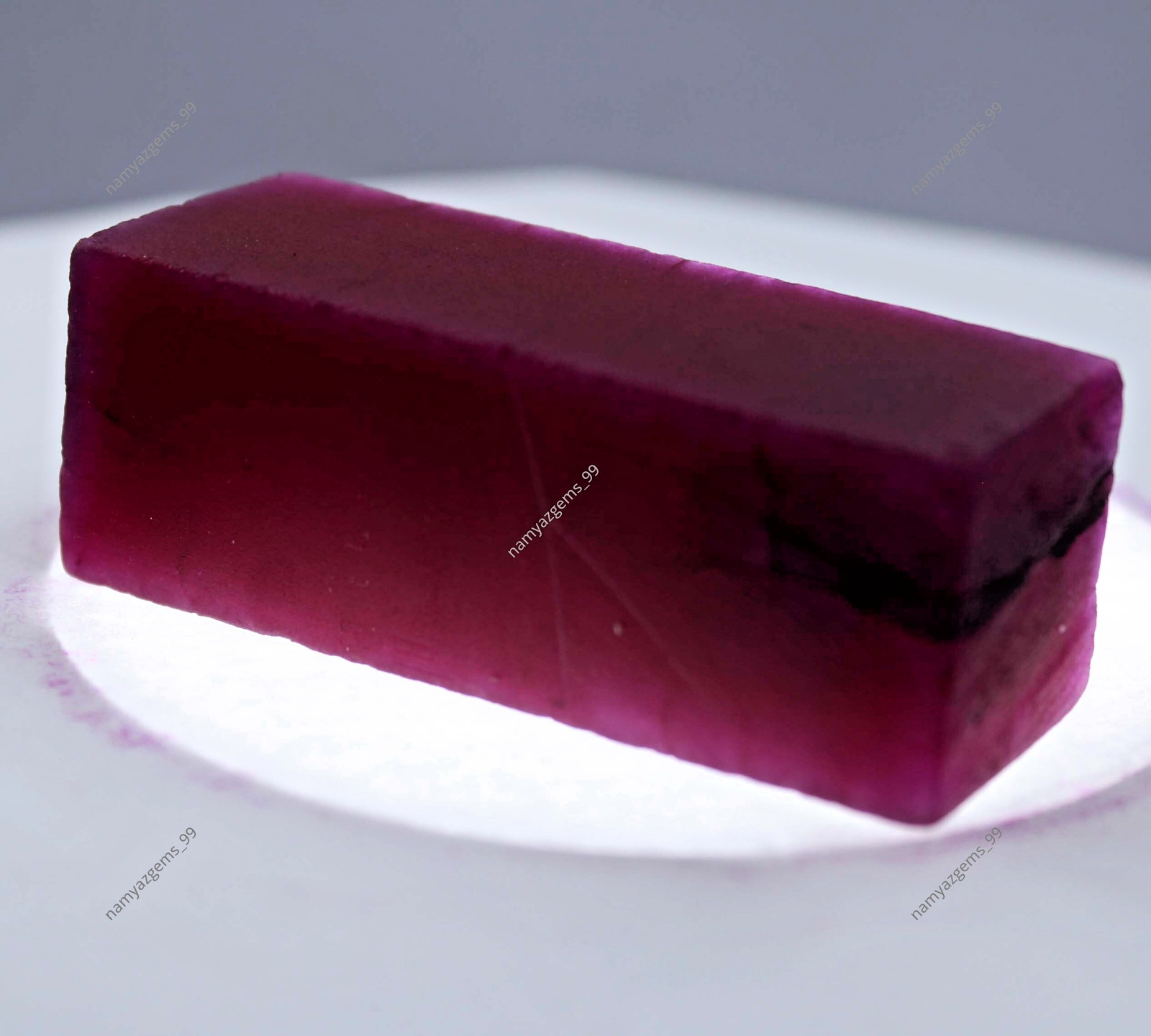 Natural 399 Ct Ruby Huge ROUGH Earth Mined CERTIFIED Red Loose Gemstone