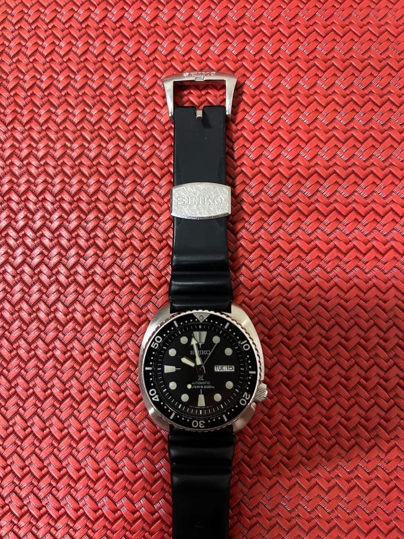 SEIKO automatic diver’s watch 200m waterproof PROSPEX SRP777 Safe packing!