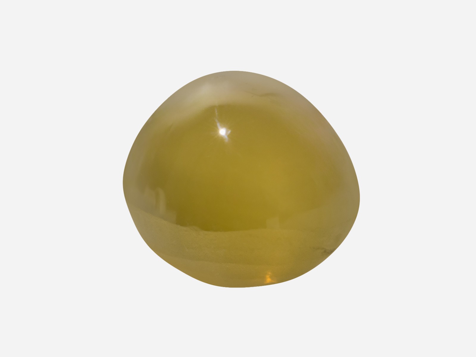 IGI Certified CEYLON Chrysoberyl Cat’s Eye 2.08 Ct. Natural Untreated 6 MM ROUND