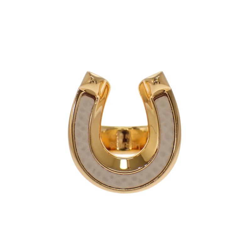 HERMES H500431FC1053 #13(JP Size) ring gold/Kle Gold Plated Women