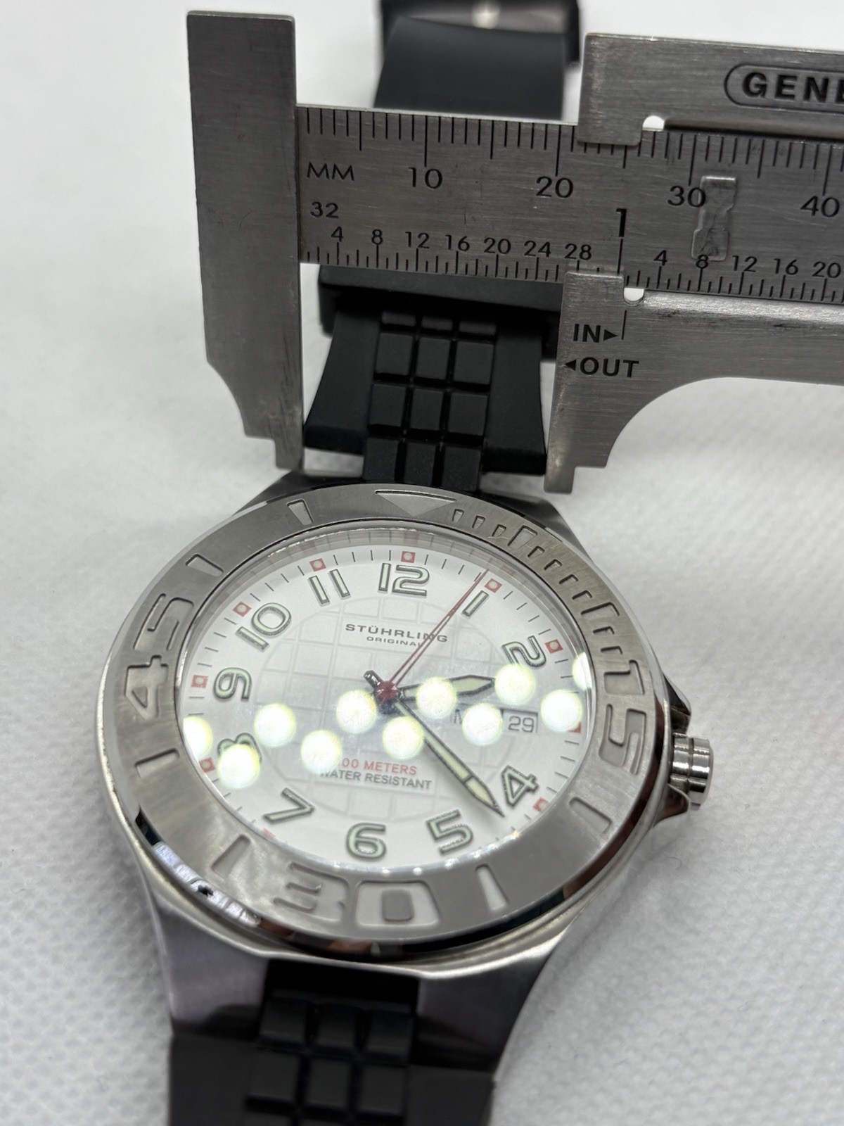 Stuhrling Original Lexus Automatic 22 Jewels Men’s Watch 100M Sapphire Crystal