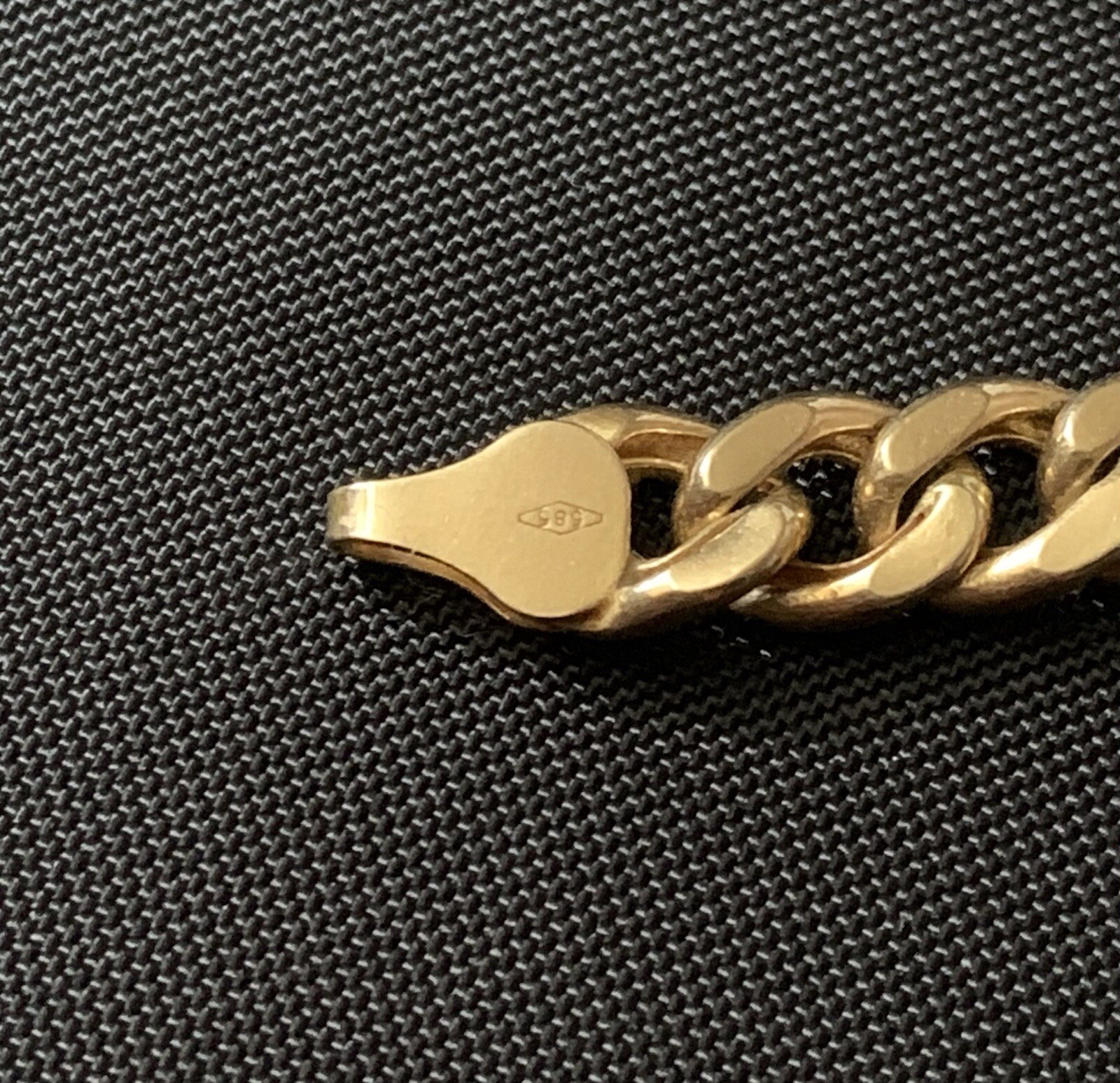 ✨RARE 14K SOLID YELLOW GOLD FIGARO LINK CHAIN NECKLACE APPROX 7MM 30G CLASSIC✨