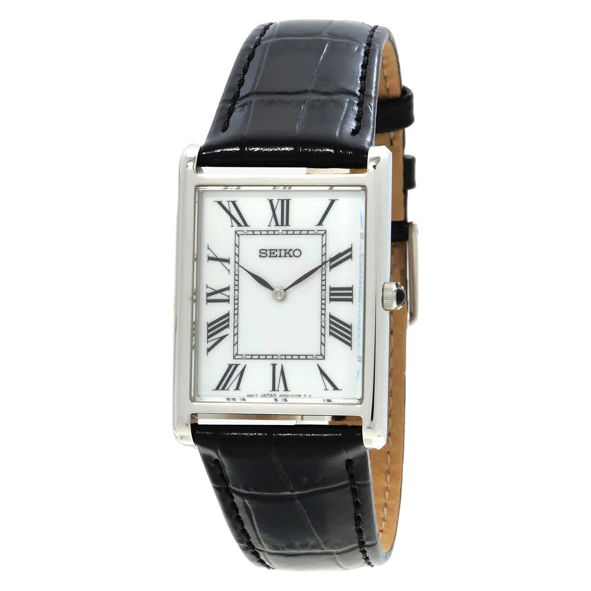Seiko Classic Quartz White Dial Men’s Watch SWR103P1
