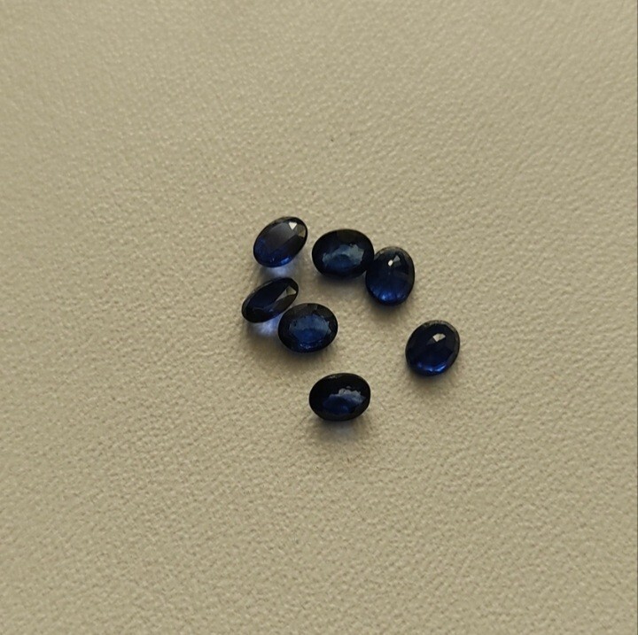 Blue Sapphire Oval Cut Genuine Loose Gemstone Oval Shape 4x5mm, 5×7 mm