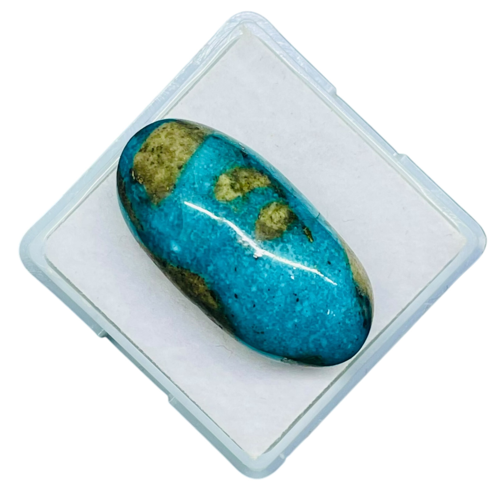25 Cts Natural Turquoise 25×12.5mm Oval Blue Cabochon Loose Untreated Gemstone