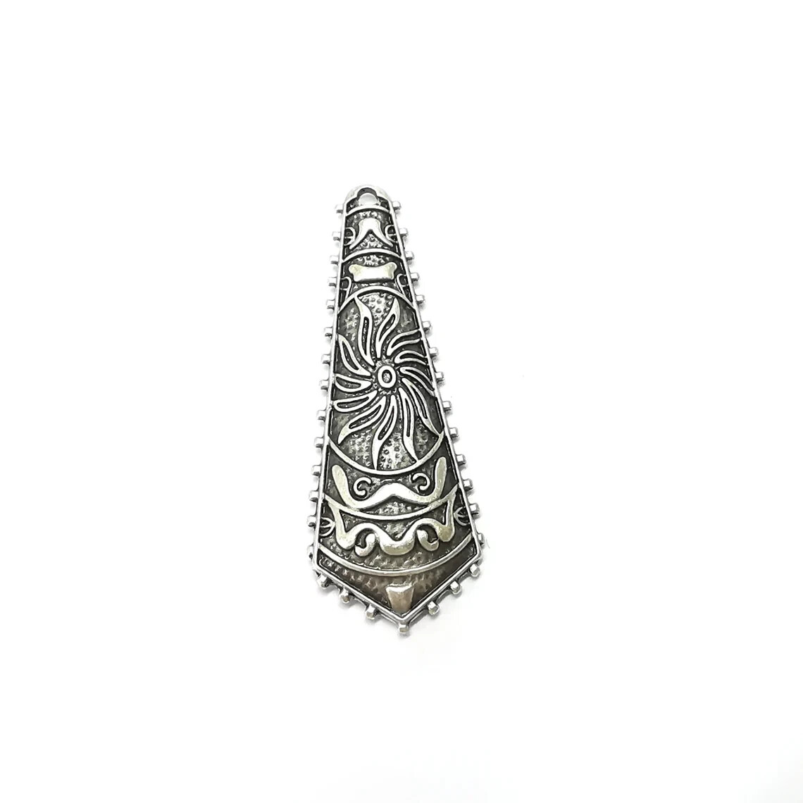 Sun Charms, Dangle Charms Antique Silver Plated jewelry Accessories