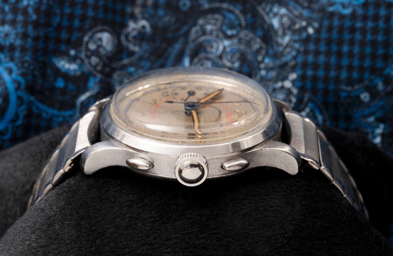 Abercrombie & Fitch Heuer Chronograph Watch – Valjoux 23 – Telemeter – 1940s