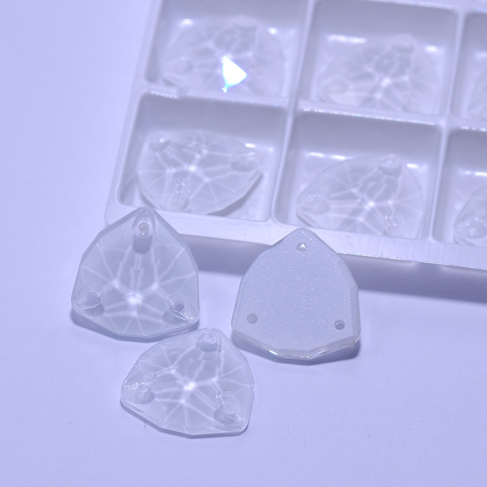 Trilliant Crystal Neon Sew On Rhinestones Fluorescence Mocha Sewing accessory