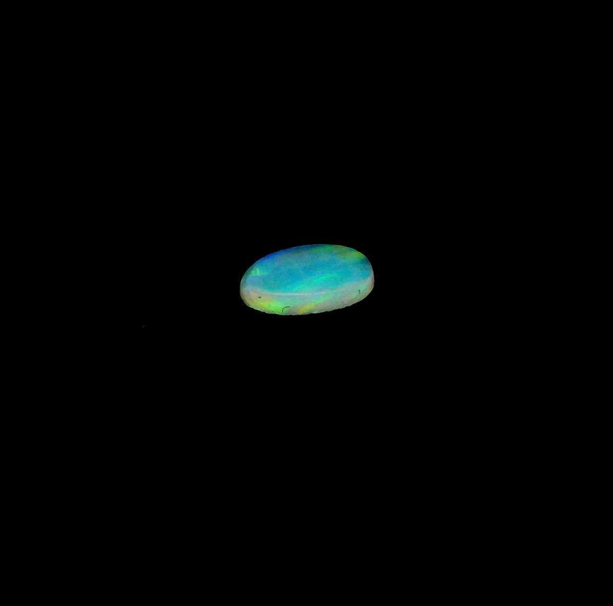 0.11ct Oval Shape Blue Green Multi-Color Opal 5 x 3 mm