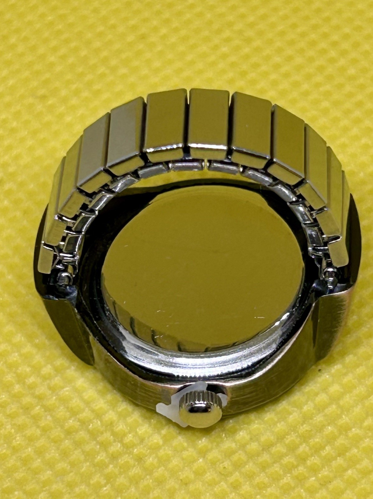 BOZHI Quartz Ring Watch,Bronze Tone, Finger Watch. Unisex. New. Never Used.
