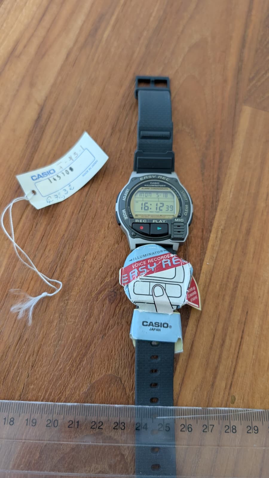 Rare Vintage Casio F V3 Easy Rec NOS