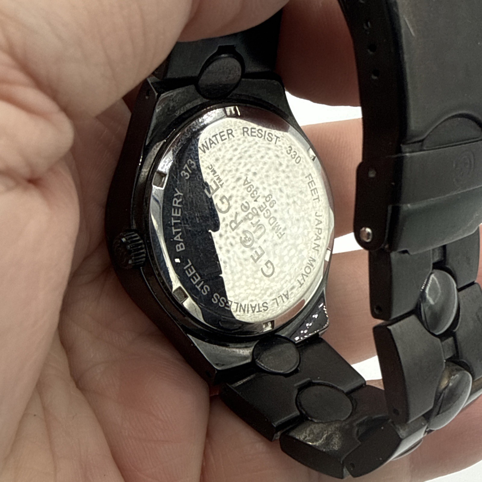 George Urge Model FMDGE 139a 330m Watch (New Battery) Black