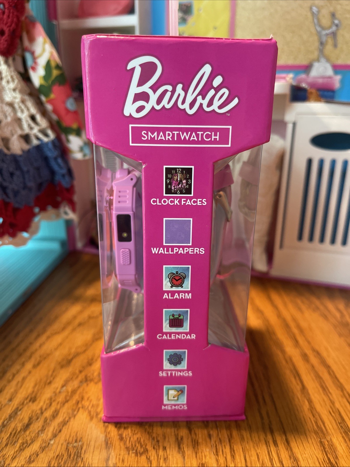 2025 Barbie Kids Smartwatch Touchscreen Camera Games Video Calendar NEW