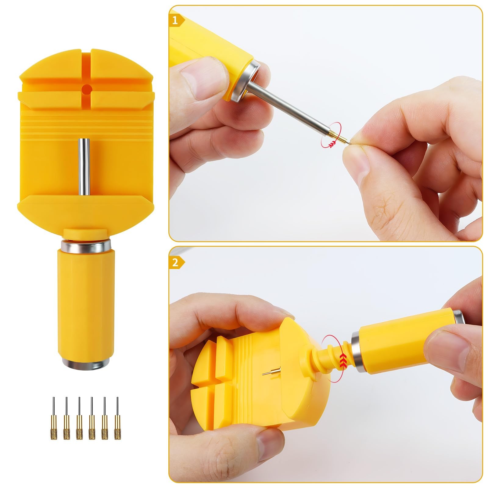 Ultimate Watch Link Removal kit – Adjustable Bracelet Repair & Resizing,…