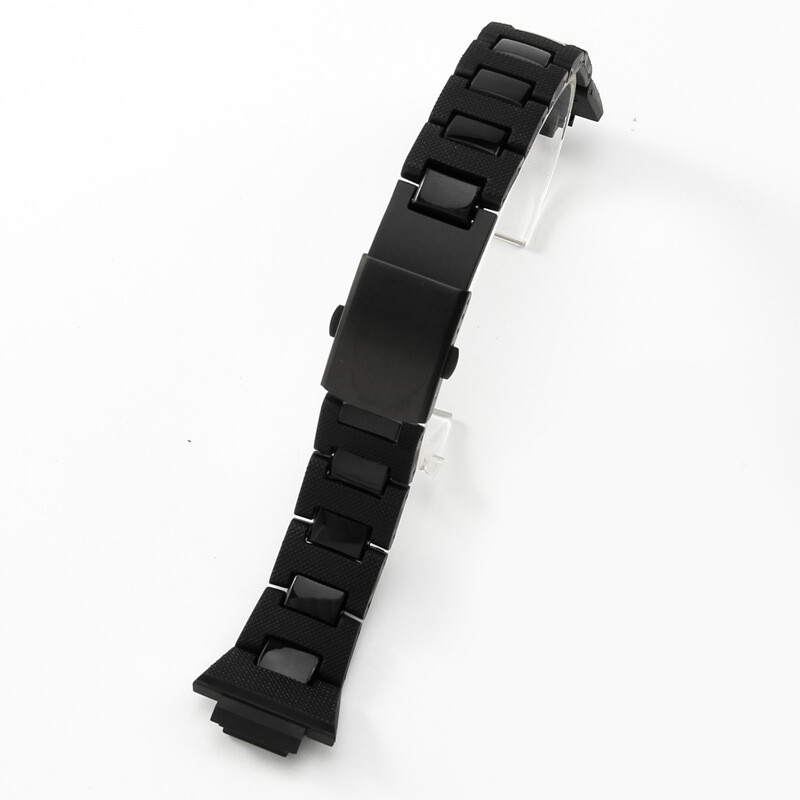 For Casio DW5600/5610/GW-B5600 GA-2100 Quality Plastic Steel Watch Band Strap