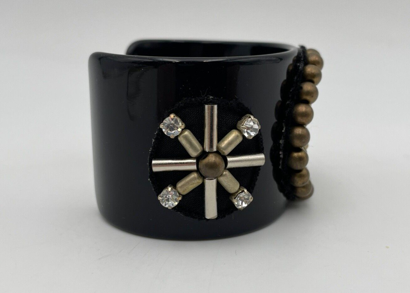 MSRP $69 – New Ranjana Khan RK Rhinestone Cuff Bracelet The Limited Jewelry
