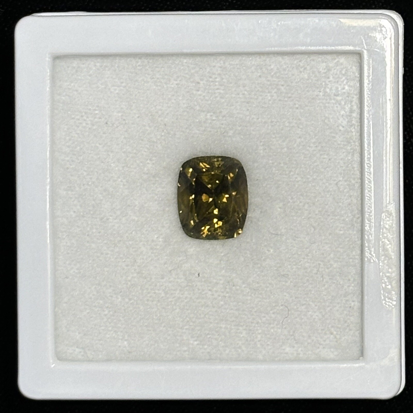 Chrysoberyl Natural 6.50 Carat Genuine Loose Gemstone Sri Lanka 10.5x9mm Cushion