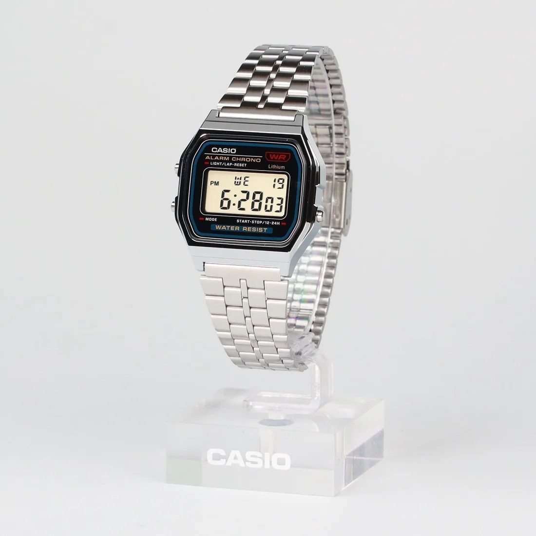 Brand New CASIO Vintage A159WA-N1JH Digital Watch MADE IN JAPAN Stainless Steel