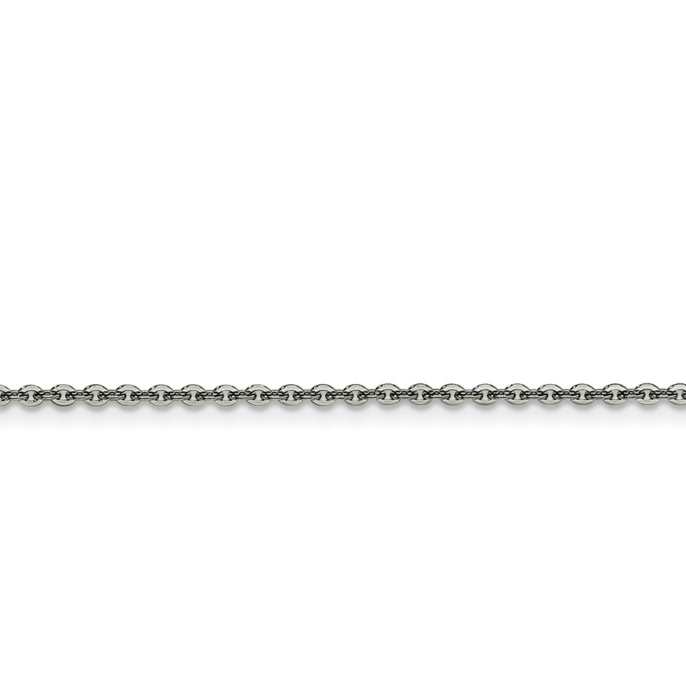 Stainless Steel 2.30mm 16in Cable Chain