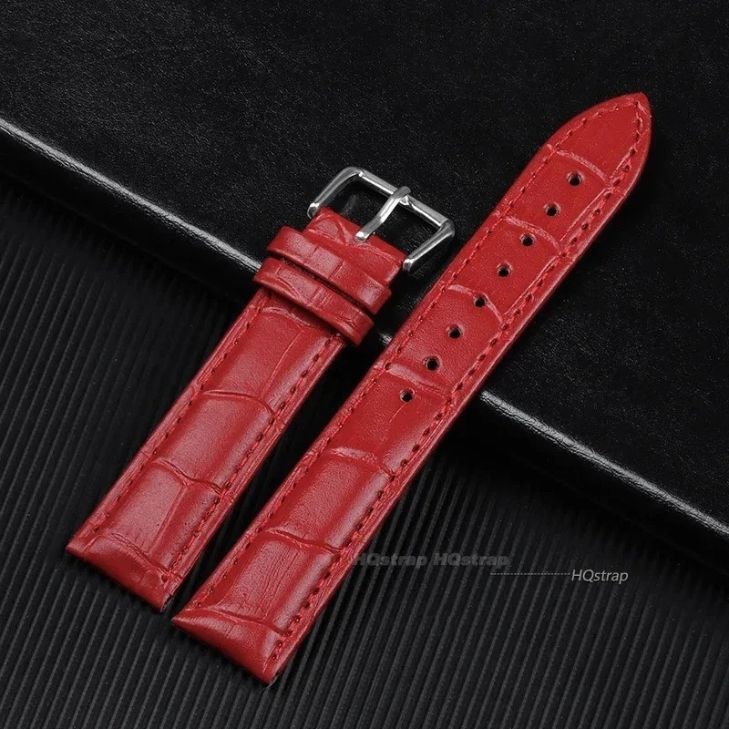 Genuine Leather Mens Watch Strap Band Brown Black 12mm 14mm 16mm 18mm 20mm 22mm