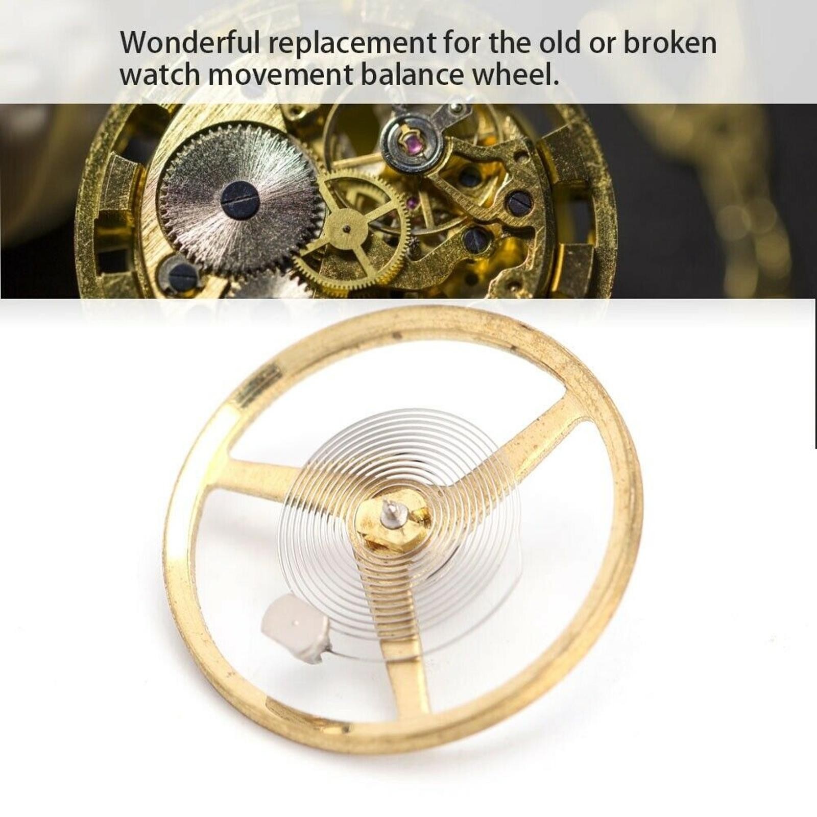 New Watches Spare Parts Watch Balance Wheel With Hairspring For ETA2671 Movement