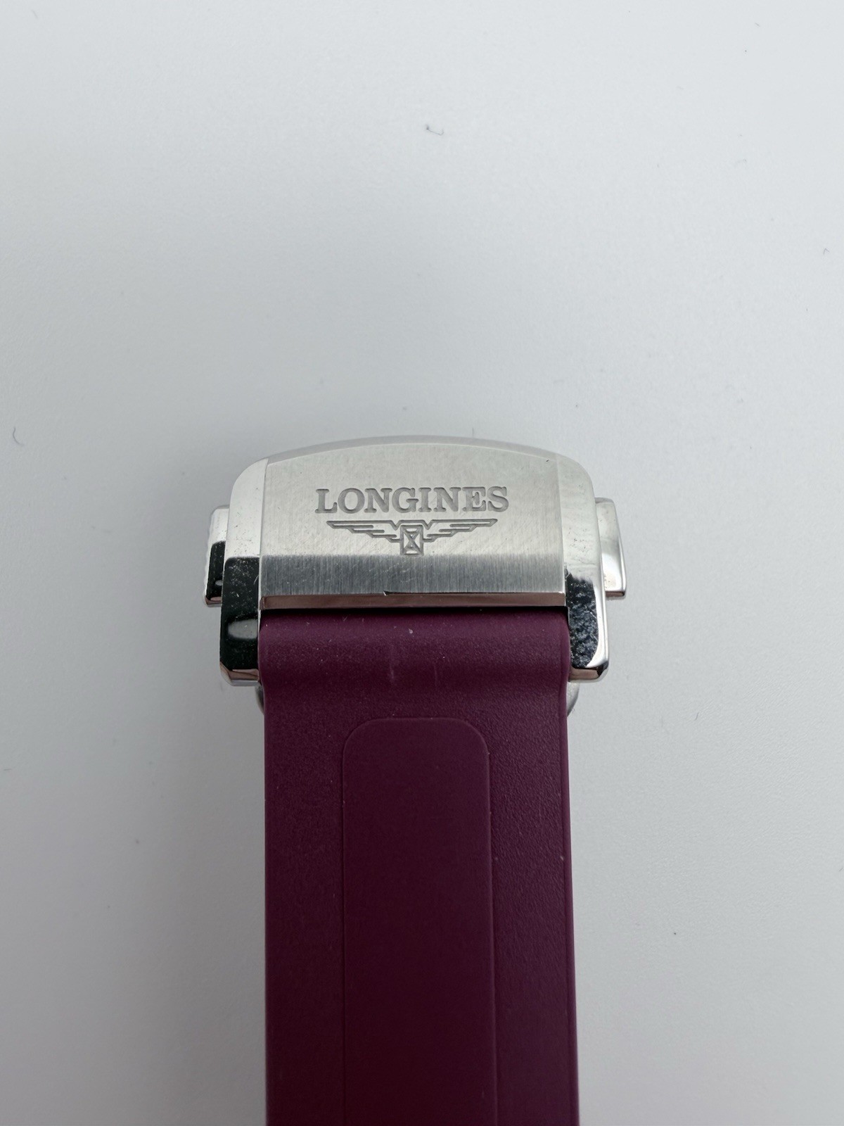 Longines Conquest Automatic Purple Dial Ladies Watch