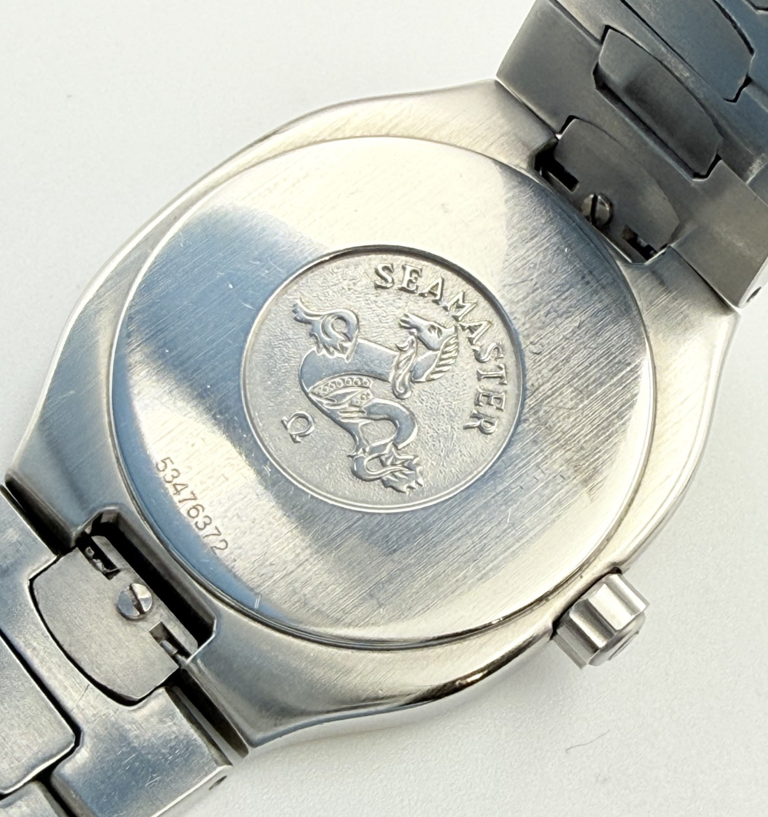 OMEGA Seamaster Polaris Vintage Date Quartz Watch Wrist 15cm (5.9in) – Rank B+