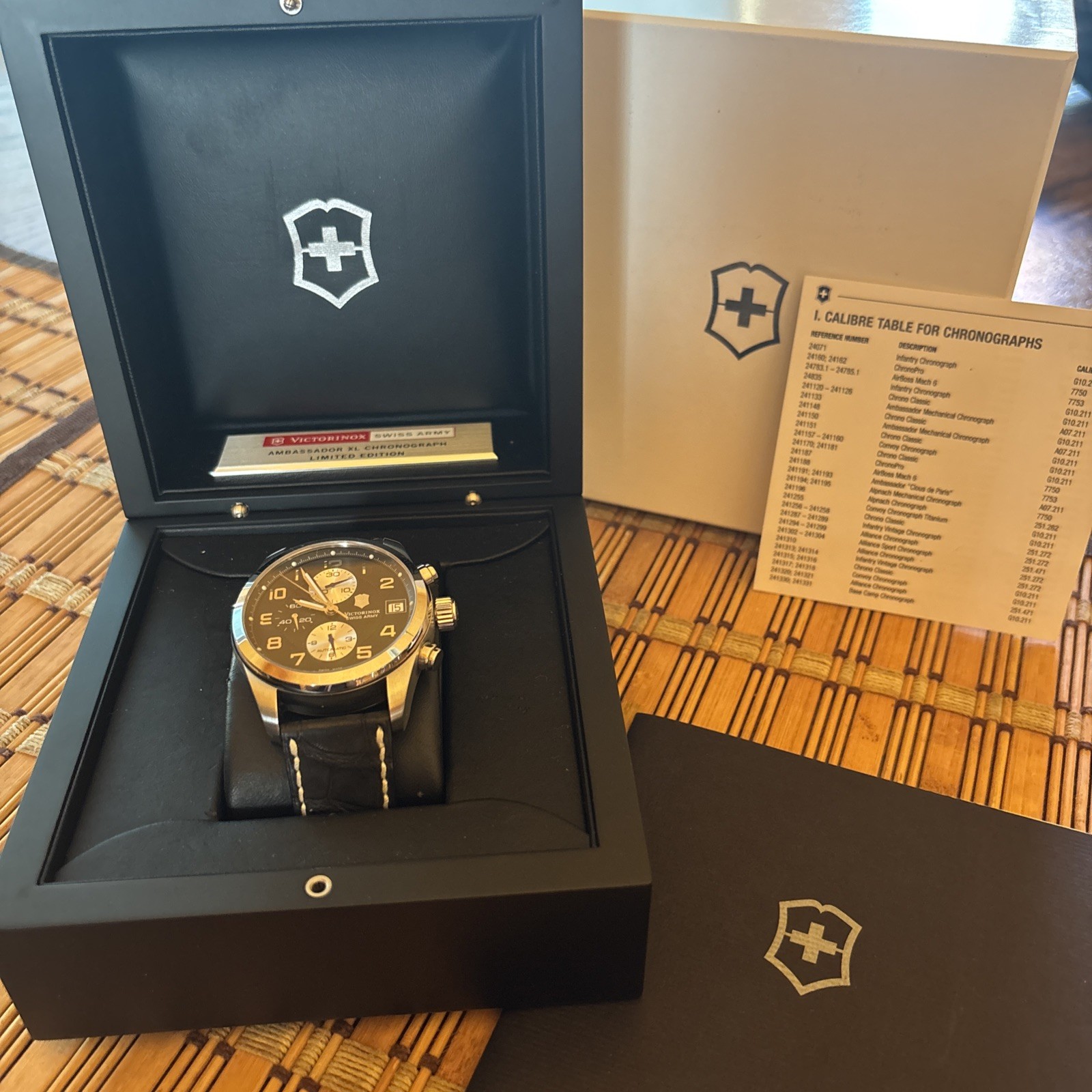 VICTORINOX SWISS ARMY AUTOMATIC MEN WATCH 241129 RARE LIMITED EDITION TIMEPIECE